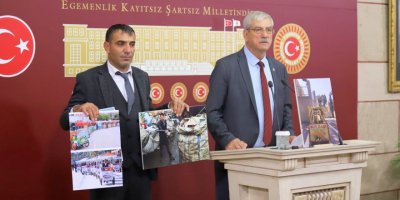 İZMİRLİ SEYYAR SATICILAR TBMM'YE GİTTİ