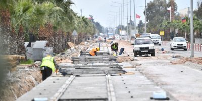 ÇİĞLİ TRAMVAYI'NDA ÇALIŞMALAR HIZ KAZANDI