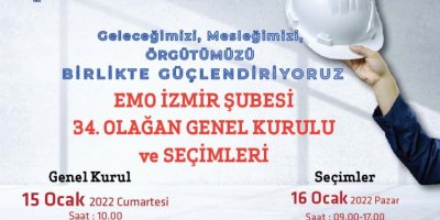 EMO İZMİR'DE SEÇİM HEYECANI