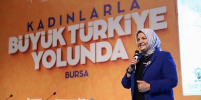 İZMİR'DE AK PARTİ KADIN KOLLARI BULUŞMASI