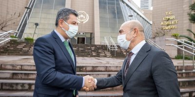 SOYER BAŞSAVCI ÖZTÜRK'Ü ZİYARET ETTİ