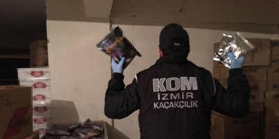 KAÇAK SİGARACILAR MEHMET MÜDÜR VE EKİBİNE TOSLADI..FABRİKA KURMUŞLAR..