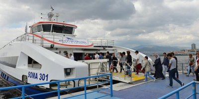 DİKKAT..! İZDENİZ'DE SEFER SAATLERİ YENİDEN DÜZENLENDİ