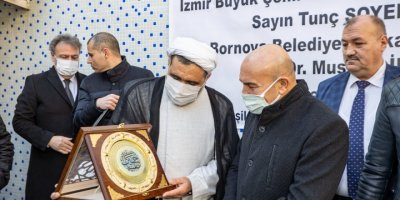 İZMİR BÜYÜKŞEHİR CAMİ ZİYARET ETTİ