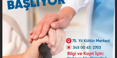 BAYRAKLI'DA HASTA BAKIM KURSLARI BAŞLIYOR