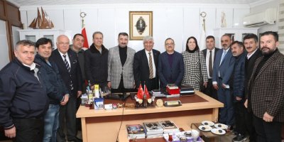 AK PARTİ İZMİR İL BAŞKANI SÜREKLİ ESNAF ODALARINI ZİYARET ETTİ