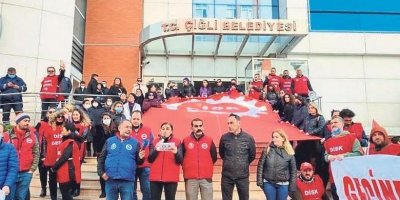 ÇİĞLİ BELEDİYESİ'NDEN GREV AÇIKLAMASI