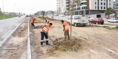 MENEMEN BELEDİYESİ'NDE 'YEŞİL' SEFERBERLİĞİ
