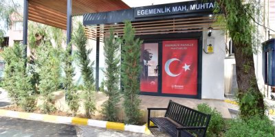 BORNOVA'DA YENİ MUHTARLIK BİNALARI HİZMET VERMEYE BAŞLADI