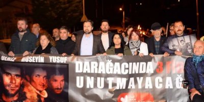 CHP İZMİR ÜÇ FİDANI ANDI