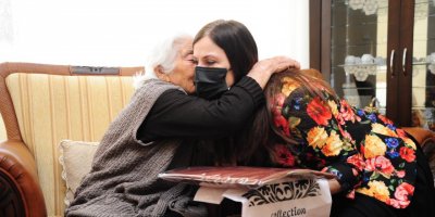 ANNE BAŞKAN ANNELERİ ZİYARET ETTİ