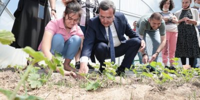 KONAK'IN ÖZEL ÇOCUKLARINA BAHÇE TERAPİSİ
