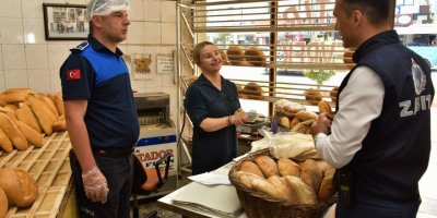 ALİAĞA ZABITASI'NDAN FIRINLARA 'EKMEK' BASKINI