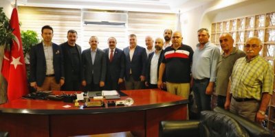 AK PARTİ İZMİR'DEN İESOB VE ODA ZİYARETLERİ