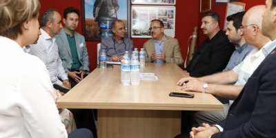 AK PARTİ İZMİR'DEN ODA VE DERNEKLERE GÖNÜL ZİYARETİ