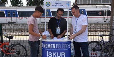 MENEMEN İŞ-KUR HİZMET NOKTASI VATANDAŞIN AYAĞINA GİDİYOR