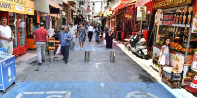 KEMERALTI ÇARŞISI'NDA DÜZENLEME ÇALIŞMALARI BAŞLIYOR