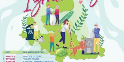 İZMİR 20 AĞUSTOS'TA SOKAKLARI SÜPÜRECEK