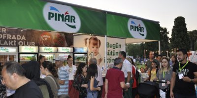 PINAR YENİ LEZZETLERİYLE  FUARDA YERİNİ ALDI