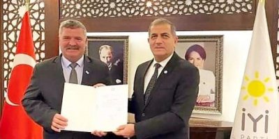 İYİ PARTİ FOÇA'DA ŞAHİN'İN BAŞKANLIĞI NETLEŞTİ