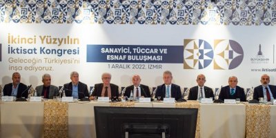 İZMİR BÜYÜKŞEHİR, ESNAF, SANAYİCİ, TÜCCAR SONUÇ BİLDİRGESİ AÇIKLADI