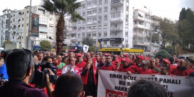 KARŞIYAKA BELEDİYESİ İŞÇİSİ İSYAN ETTİ. ALIN TERİMİZİ VER CEMİL TUGAY