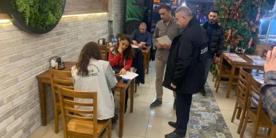 BAYRAKLI BELEDİYESİ ZABITASI'NDAN 'YILBAŞI' DENETİMİ