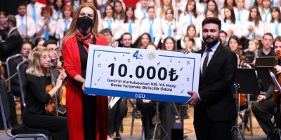 DOKUZ EYLÜL ÜNİVERSİTESİ'NDE BESTELER İZMİR’İN 100. YILI İÇİN YARIŞTI