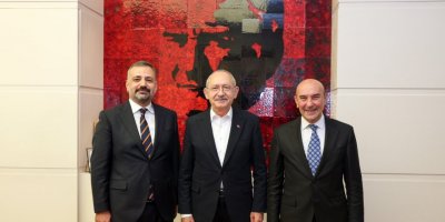 CHP İZMİR İL BAŞKANI ASLANOĞLU’NDAN KILIÇDAROĞLU’NA TEŞEKKÜR ZİYARETİ 