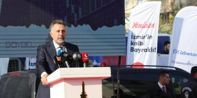 BAYRAKLI BELEDİYE BAŞKANI SANDAL KILIÇDAROĞLU ZİYARETİNDE KONUŞTU