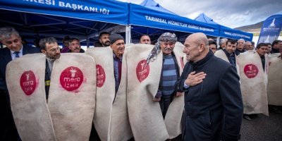 TUNÇ SOYER ÇOBANLARLA BULUŞTU