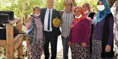 BORNOVA'DA ÜRETİME DESTEK