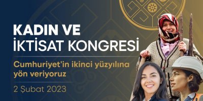 İZMİR'DE KADIN VE İKTİSAT KONGRESİ
