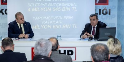 KONAK'TAN DEPREM BÖLGESİNE 7 MİLYON LİRALIK DESTEK