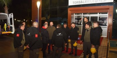 TORBALI BELEDİYESİ'NDEN HATAY'A 2. EKİP