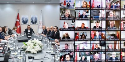 BAKAN ÖZER 71 İL MİLLİ EĞİTİM MÜDÜRÜ İLE TOPLANTI YAPTI