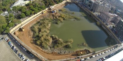 ÇUKUR BETONDAN KURTULDU..FOLKART'TAN BASMANE ÇUKURU AÇIKLAMASI