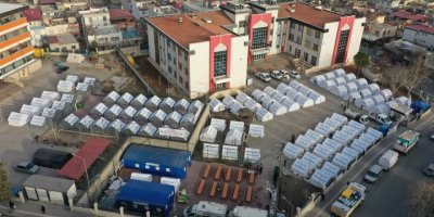 KONAK BELEDİYESİ'NİN ÇADIR KENTLERİNDE HAYAT BAŞLADI