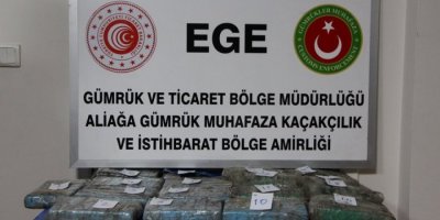 GÜMRÜK MUHAFAZADAN ALİAĞA LİMANI'NDA KOKAİN OPERASYONU