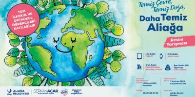 ALİAĞA BELEDİYESİ'NDEN OKULLAR ARASI RESİM YARIŞMASI