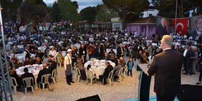 MENEMEN'DE GÖNÜL SOFRASI EMİRALEM’DE KURULDU