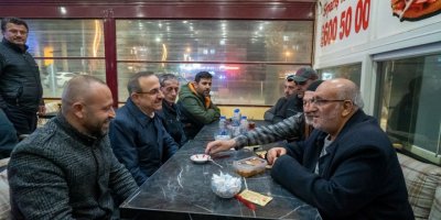 AK PARTİLİ KEREM ALİ SÜREKLİ SAHAYA İNDİ