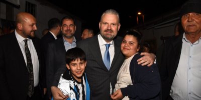 MENEMEN İFTARI SEYREK'TE YAPTI