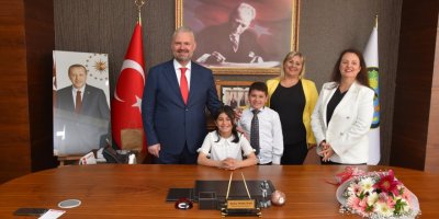 ÇOCUK BAŞKANLARA AYDIN BAŞKAN MÜJDESİ
