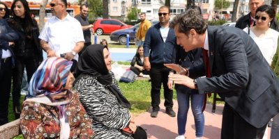 DENİZ YÜCEL SAHADA..DİĞER ADAYLAR...