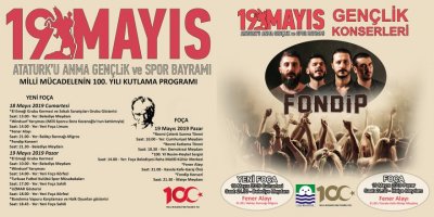 FOÇALILAR İŞTE 19 MAYIS KUTLAMALARI..İŞTE PROGRAM...