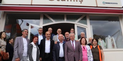 CHP'Lİ MAHİR POLAT ÖDEMİŞ'TE HALKIN MARKETİNİ AÇTI