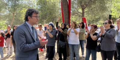 ATATÜRK'E FAŞİST DİYEN CHP İZMİR ADAYI YÜKSEL OY İSTEDİ