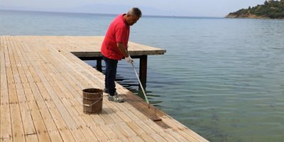 MENDERES PLAJLARINDA TEMİZLİK ZAMANI