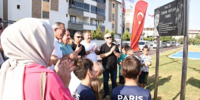 TORBALI'DA TÜRKAN SAYLAN PARKI AÇILDI